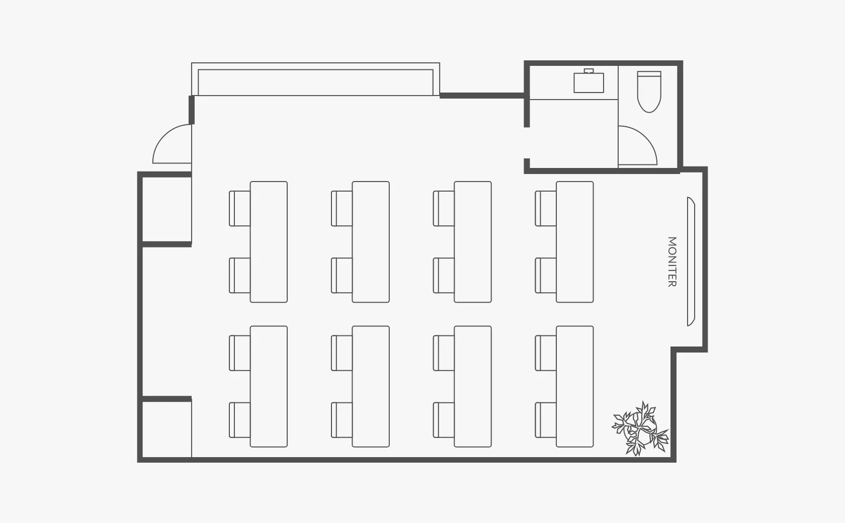 セミナー 間取り図