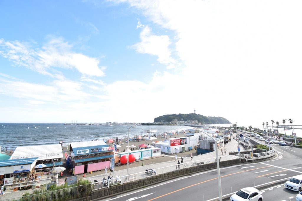 江ノ島サマリーナ４階　海・江ノ島一望