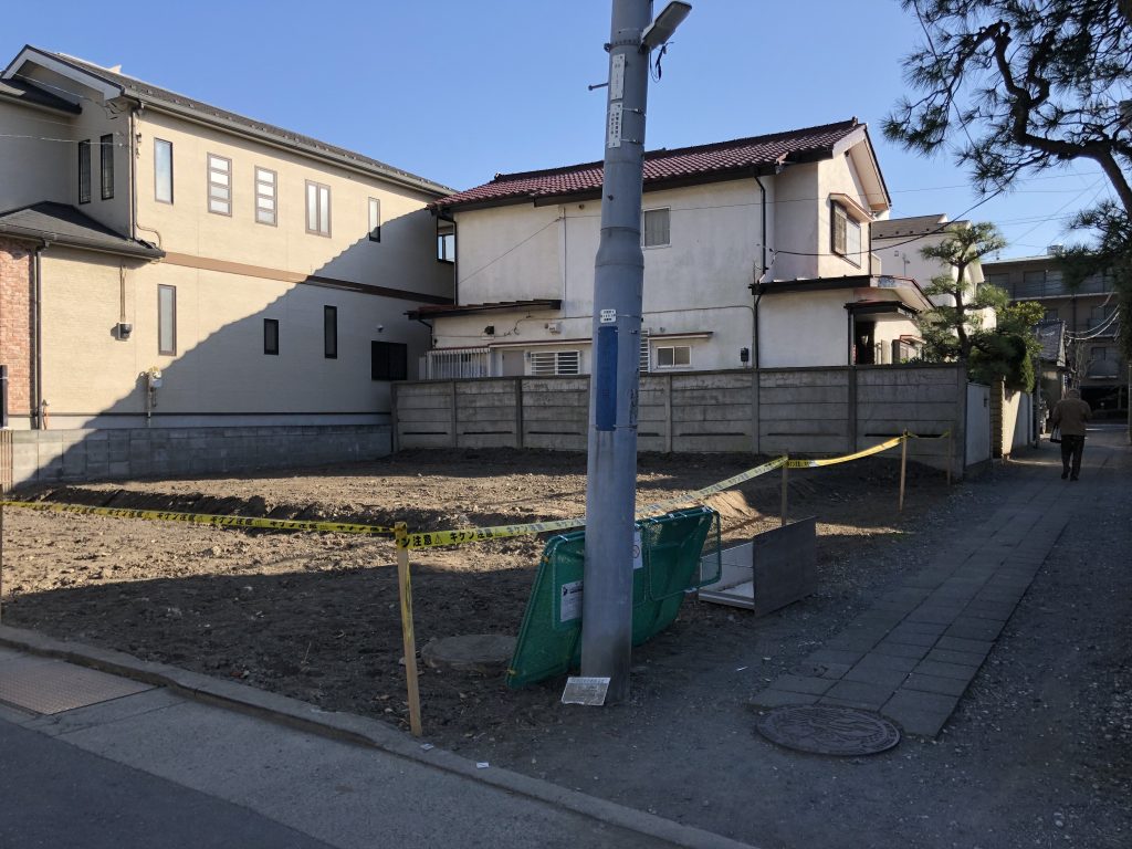 鎌倉市長谷１丁目売地　A区画