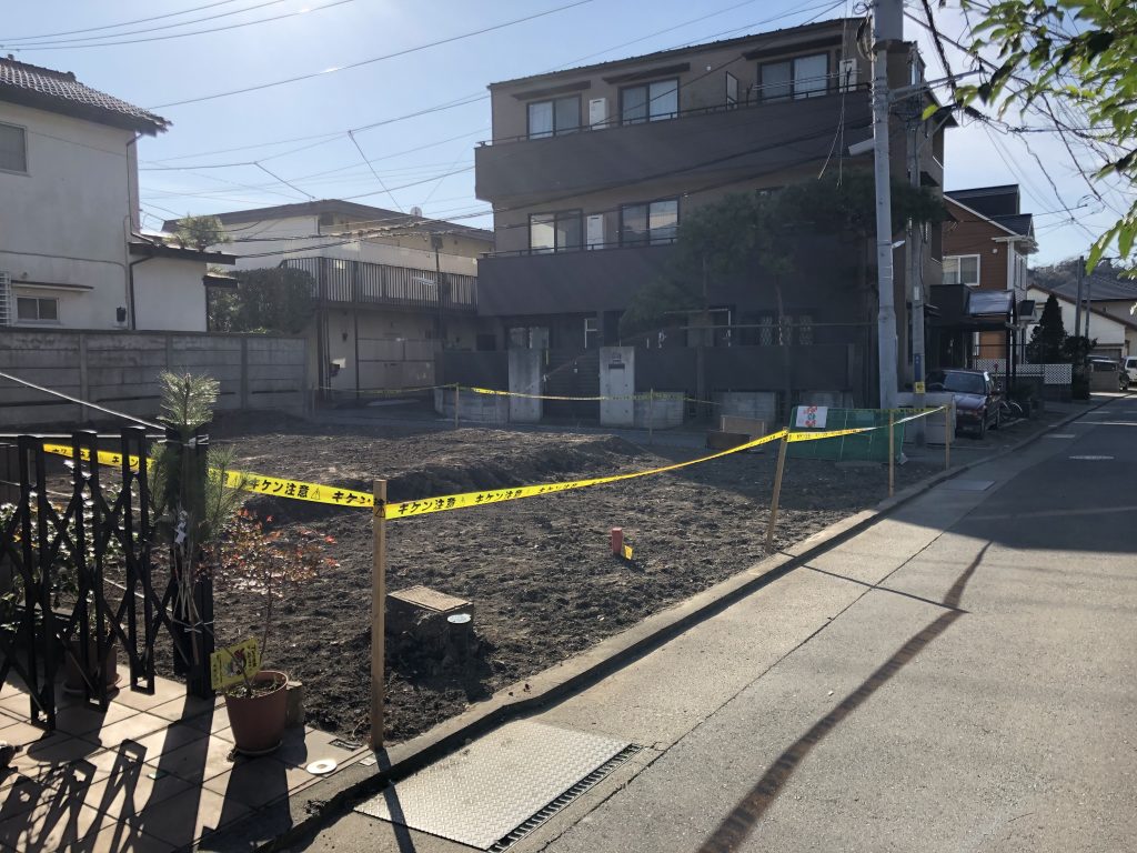 鎌倉市長谷１丁目売地　A区画